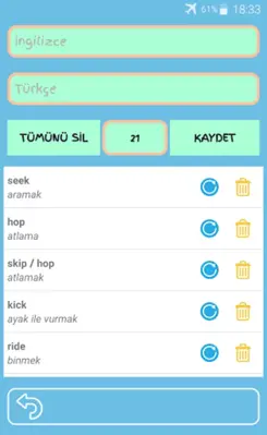 8. Sınıf İngilizce android App screenshot 1