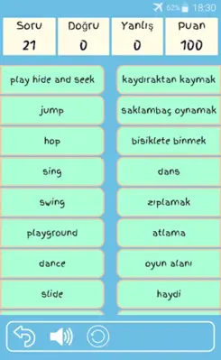 8. Sınıf İngilizce android App screenshot 4